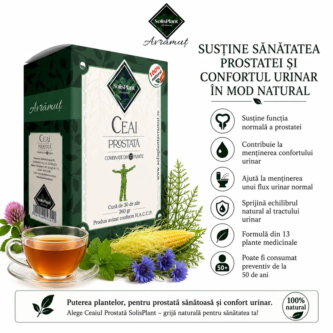 Ceai Prostată 260gr - imagine 5