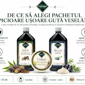Pachet Picioare Ușoare, Gută Veselă