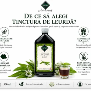 Tinctură de Leurdă 500ml- SolisPlant Avrămuț