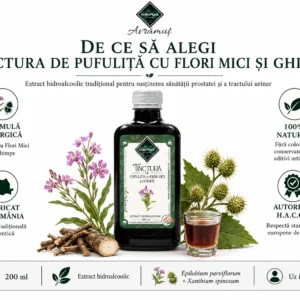 Tinctură de Pufuliţă cu Flori Mici şi Ghimpe 200 ml- SolisPlant Avrămuț