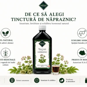 Tinctură de Năpraznic 500 ml- SolisPlant Avrămuț