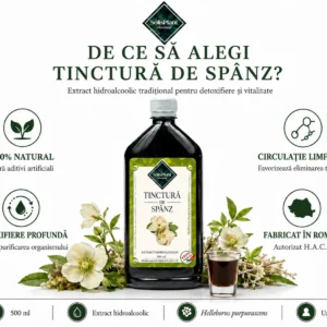 Tinctură de Spânz 500ml- SolisPlant Avrămuț