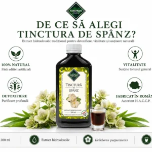 Tinctură de Spânz 200ml – SolisPlant Avrămuț