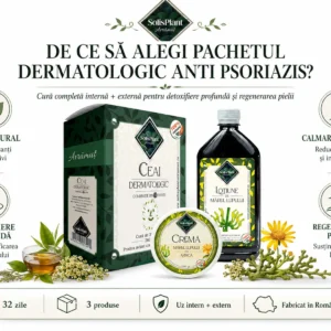 Pachet Dermatologic – Detoxifiant, Anti Psoriazis