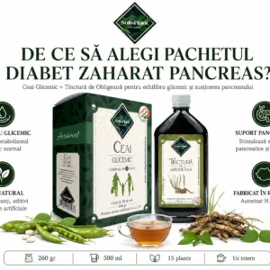 Pachet Diabet Zaharat – Pancreas Sănătos și Voios